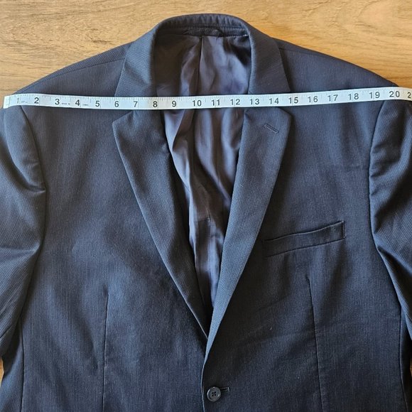 Joseph Abbound Mens Blazer Sport Coat 2 Button Causal Jacket Size 44R Wool Suit - Picture 8 of 13